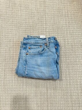 Levi's Light Blue Denim Jeans with Button Fly